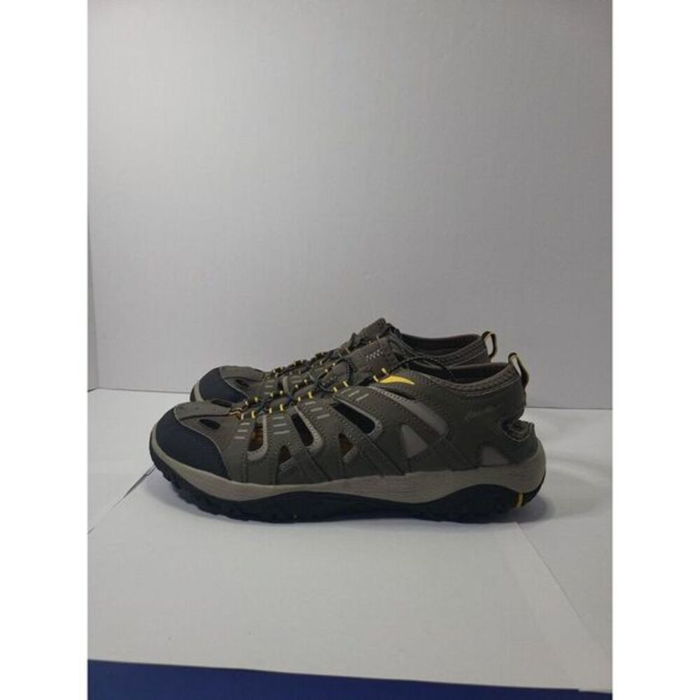 Eddie Bauer Eastport Hiking/Water Sandals Brown Men's Size 10 Slip-On‎